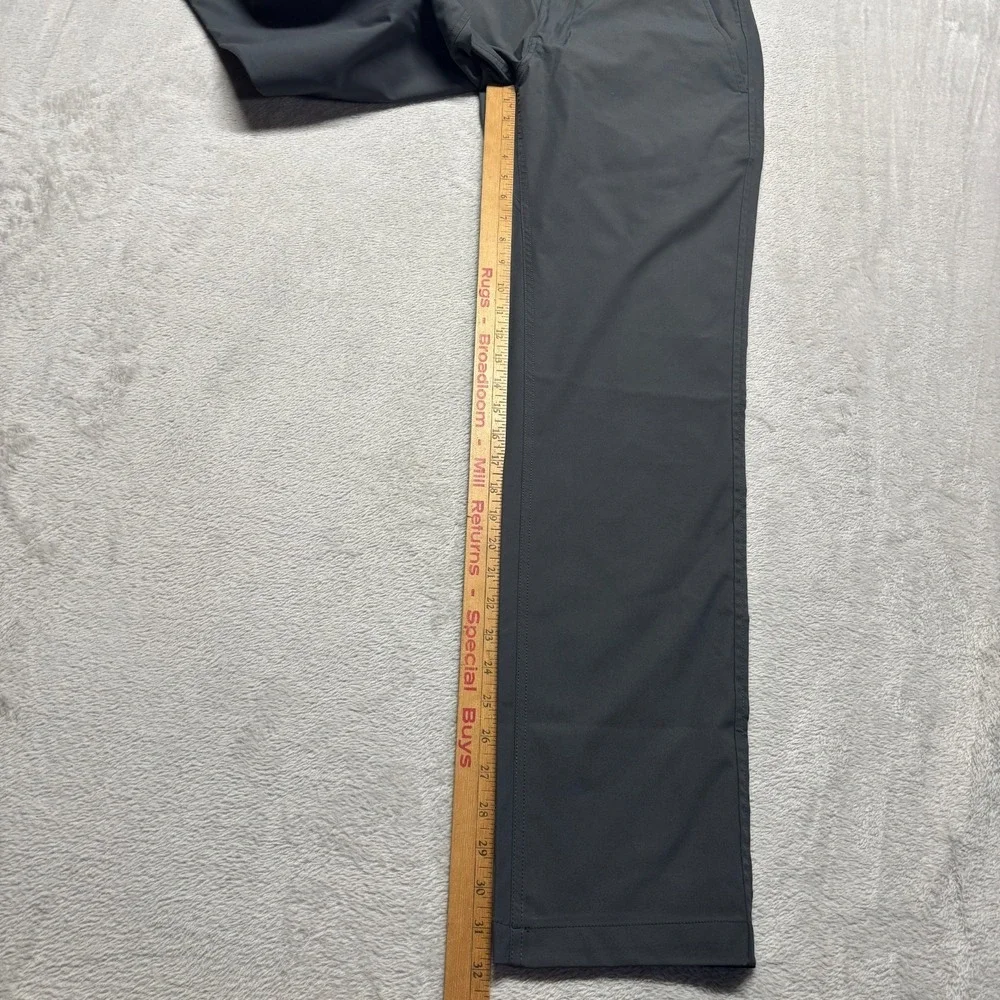 Bluffworks‎ Pants Mens 30x32 Gray Tailored Fit Performance Travel Ascender Chino